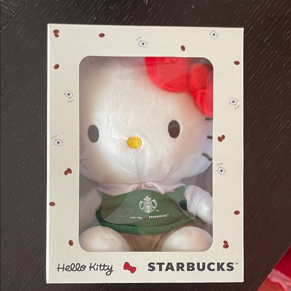 Hello Kitty Starbucks Plush Toy